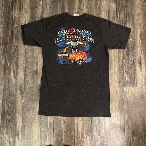 Orlando Harley Davidson Motorcycles T-Shirt - Picture 1 of 4